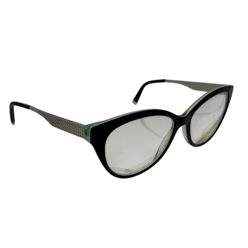 Tiffany & Co TF 2180 Cat Eye Eyeglass Frames Black Mint 54□16 Italy